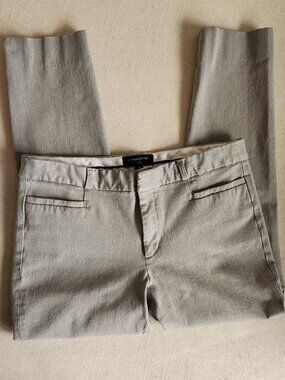 Banana Republic Sloan Gray Heather Slim Pants - Size 8